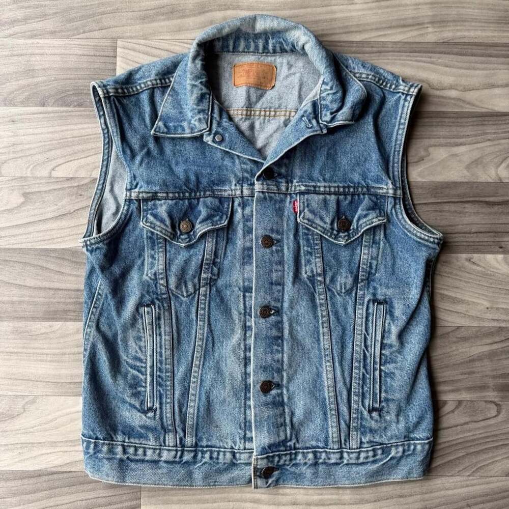 Levi's Vintage Denim Vest Size Medium Made in USA